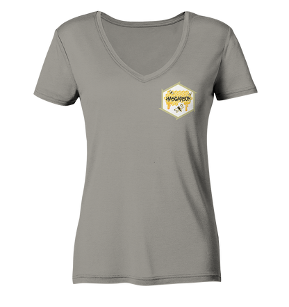 Hasgarson Wabe - Ladies V-Neck Shirt