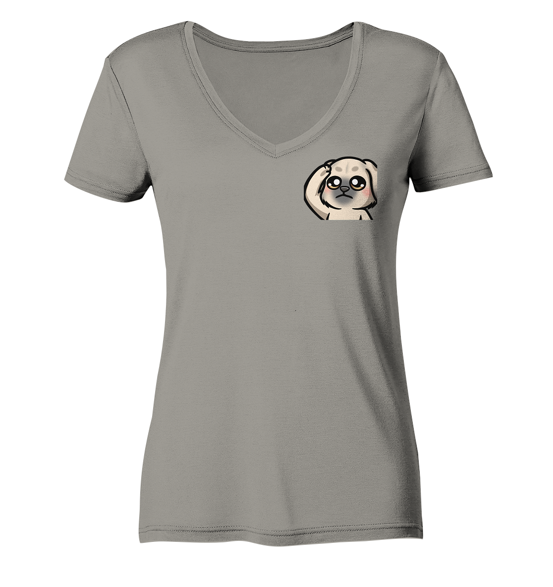 Steffsii Design2 - Ladies V-Neck Shirt
