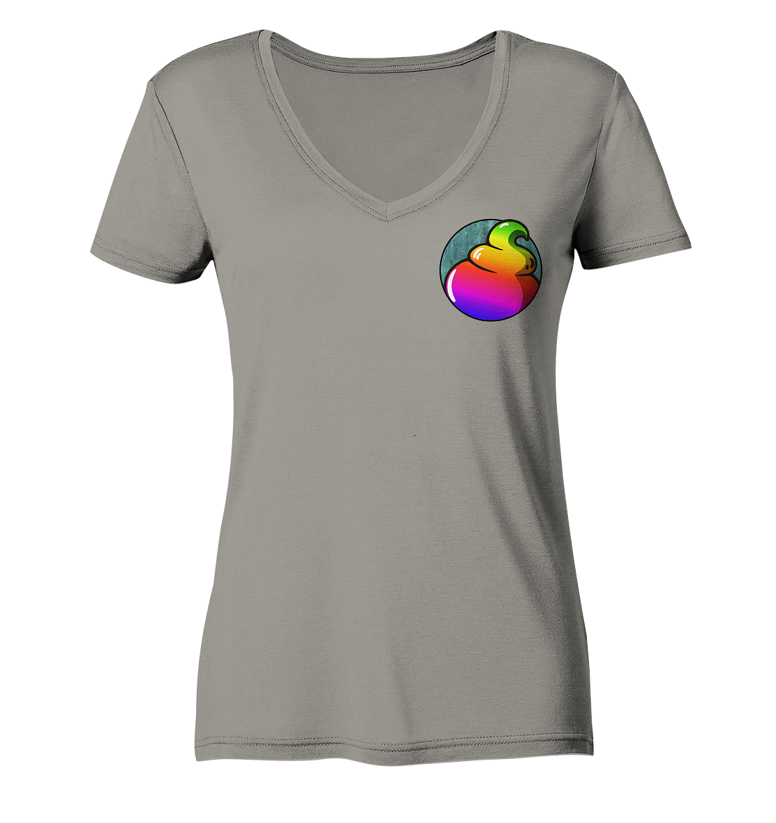 BlaBlubzZ Pride - Ladies V-Neck Shirt