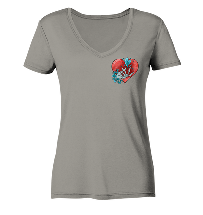 Vischuh21 Hades - Ladies V-Neck Shirt