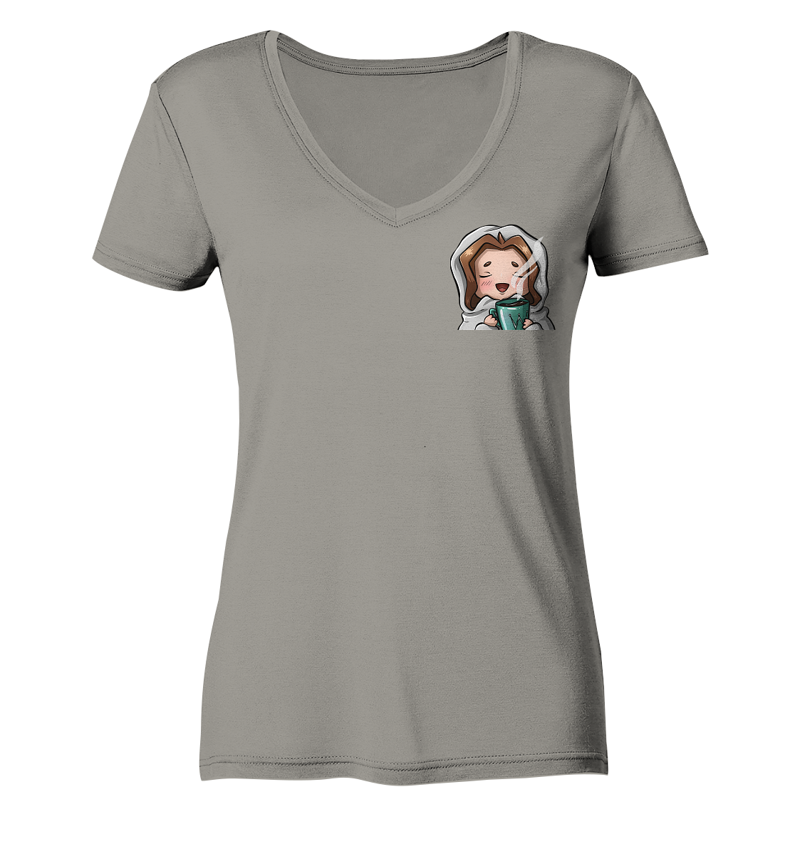 La_N00ba Comfy - Ladies V-Neck Shirt