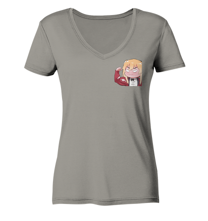 Miezchen Biceps - Ladies V-Neck Shirt