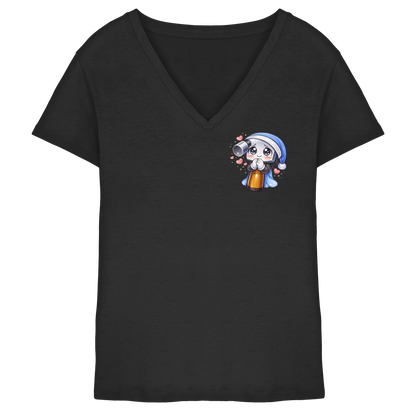 McHammer1502 Love - Ladies V-Neck Shirt
