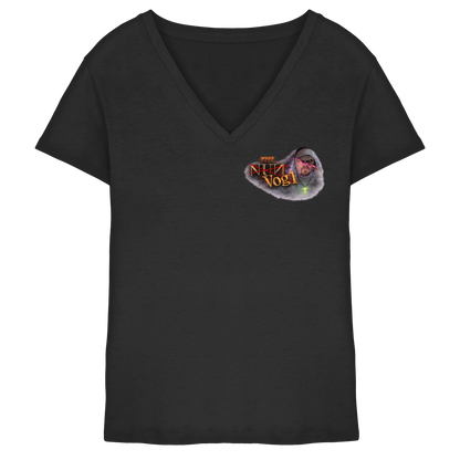 Voglspinner Nun - Ladies V-Neck Shirt