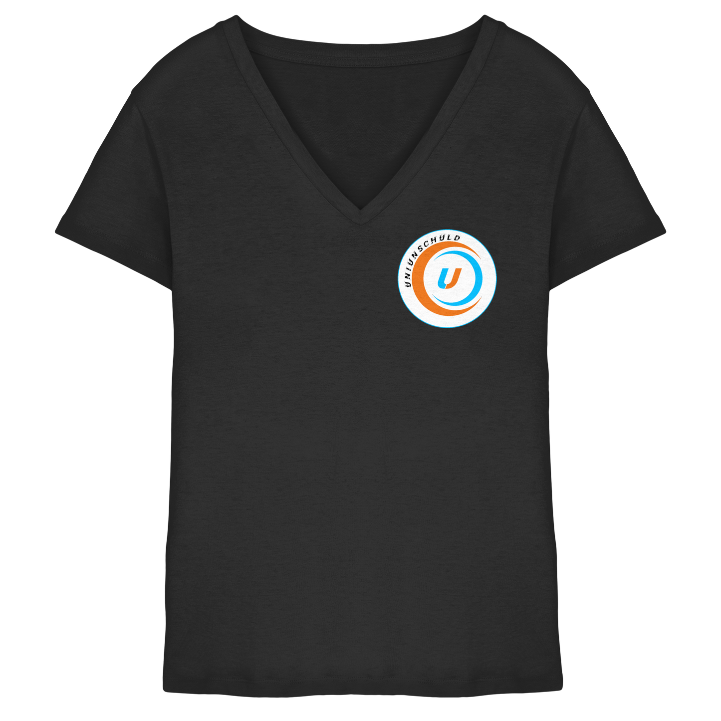 UniUnschuld Logo - Ladies V-Neck Shirt