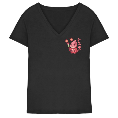 xMissSharkyx Kimono - Ladies V-Neck Shirt