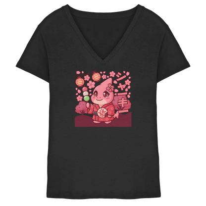 xMissSharkyx Festival - Ladies V-Neck Shirt