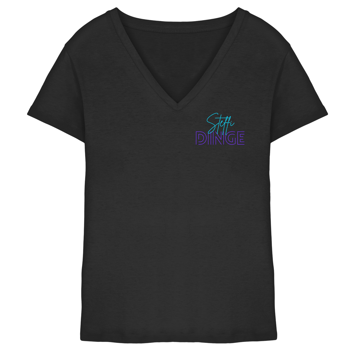 Steffinesse Dinge - Ladies V-Neck Shirt