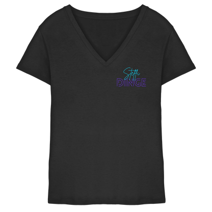 Steffinesse Dinge - Ladies V-Neck Shirt