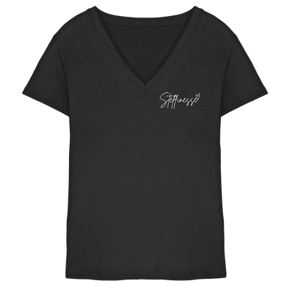 Steffinesse Logo - Ladies V-Neck Shirt