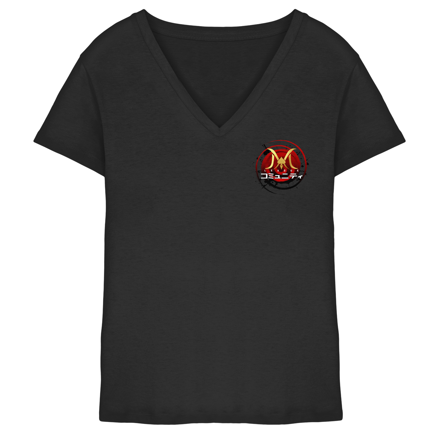 Majin Dhalucard League Logo  - Ladies V-Neck Shirt