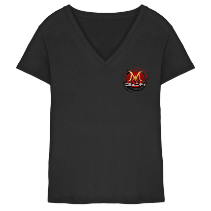 Majin Dhalucard League Logo  - Ladies V-Neck Shirt