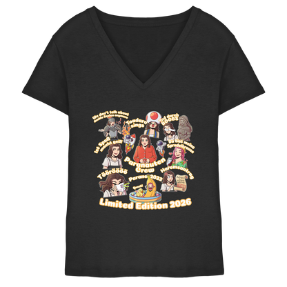 kairPARAvell MOMENTS - Ladies V-Neck Shirt (Frontprint)