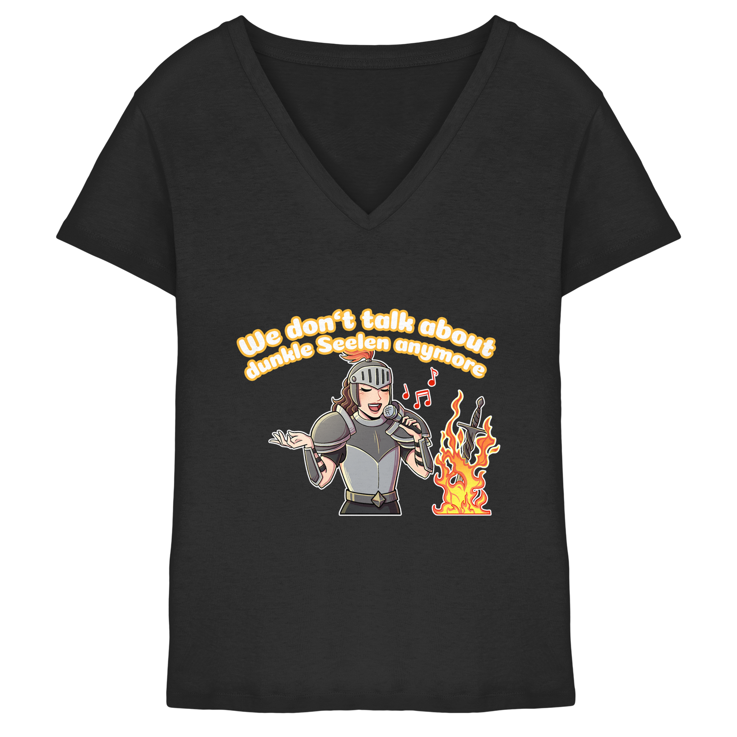 kairPARAvell Dunkle Seelen - Ladies V-Neck Shirt