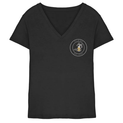 Flipsii_ Jubiläum - Ladies V-Neck Shirt