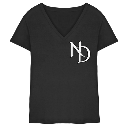 niko_deadmanx Logo - Ladies V-Neck Shirt