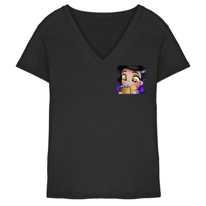 x_Kookie_Moon_x Noted - Ladies V-Neck Shirt