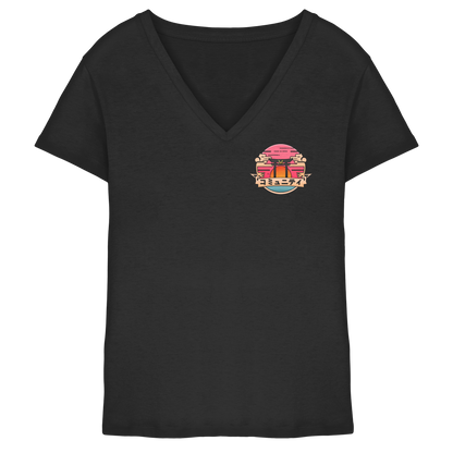 Majin Dhalucard Community Clean - Ladies V-Neck Shirt