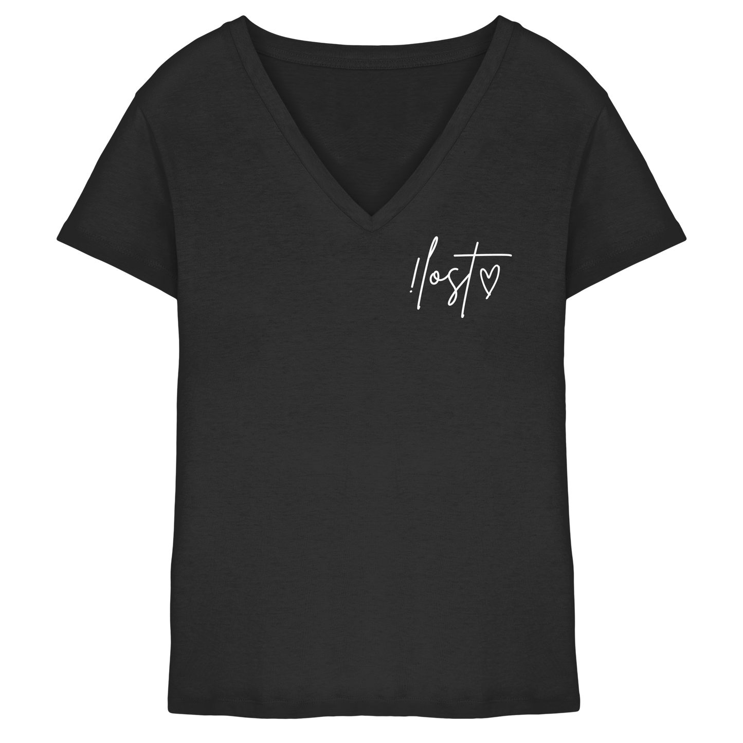 Steffinesse Lost - Ladies V-Neck Shirt