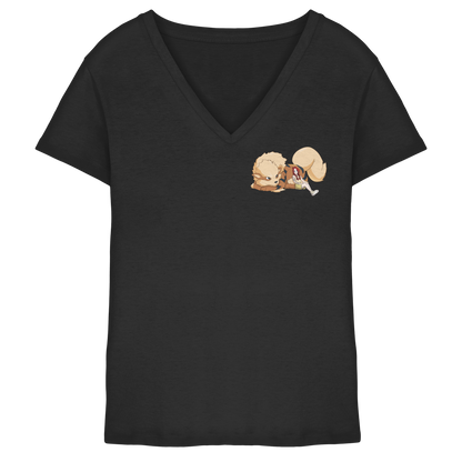 StaceyLucia Feuerhund - Ladies V-Neck Shirt