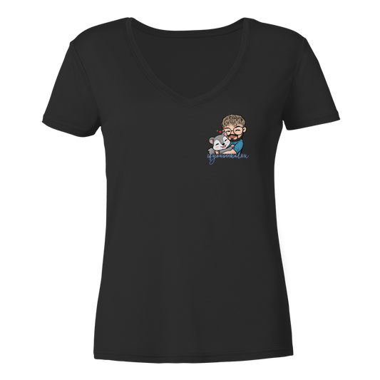 ifyouseekalex hug - Ladies V-Neck Shirt
