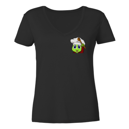Raupi Cook - Ladies V-Neck Shirt