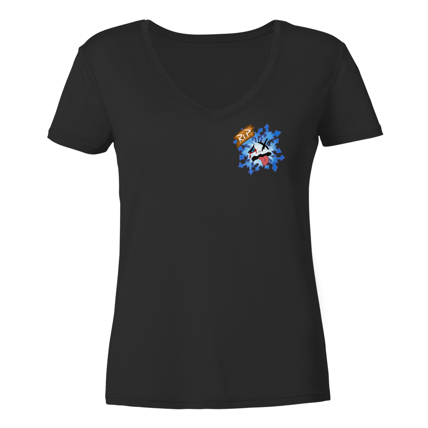 Lord__Frosty RIP - Ladies V-Neck Shirt