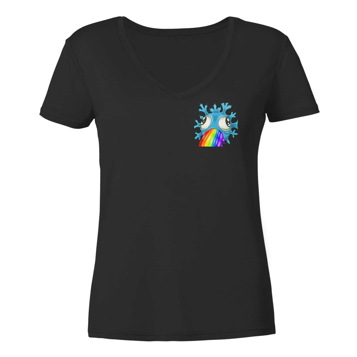 Lord__Frosty Puke - Ladies V-Neck Shirt