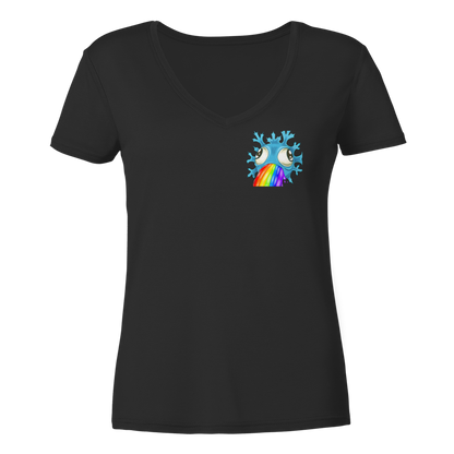 Lord__Frosty Puke - Ladies V-Neck Shirt