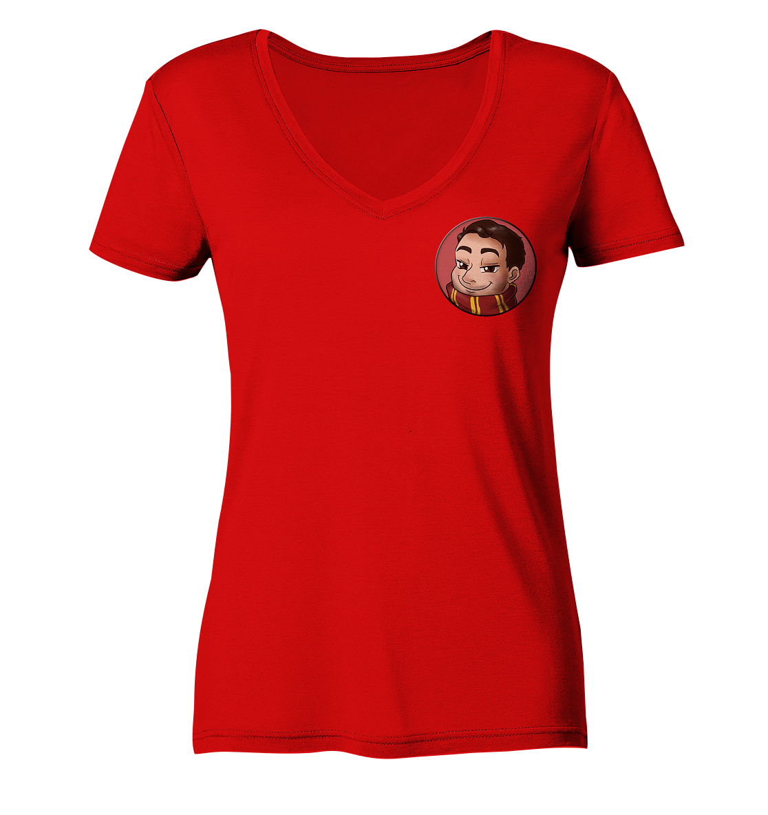 Marl3xius Logo - Ladies V-Neck Shirt