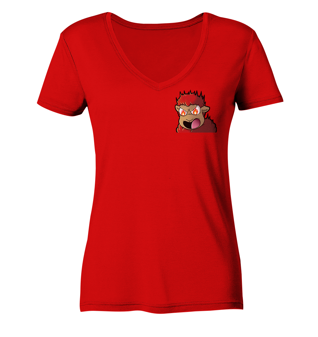 ArtemizPlayz Rage - Ladies V-Neck Shirt