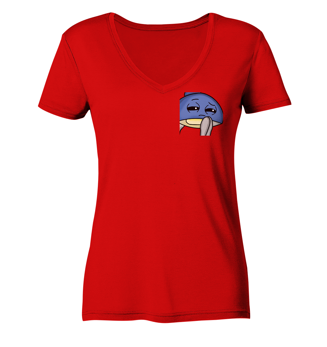 MonaLeesa HolgerHmm - Ladies V-Neck Shirt