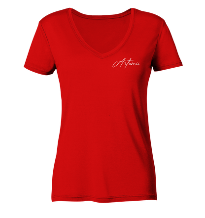 ArtemizPlayz Logo - Ladies V-Neck Shirt