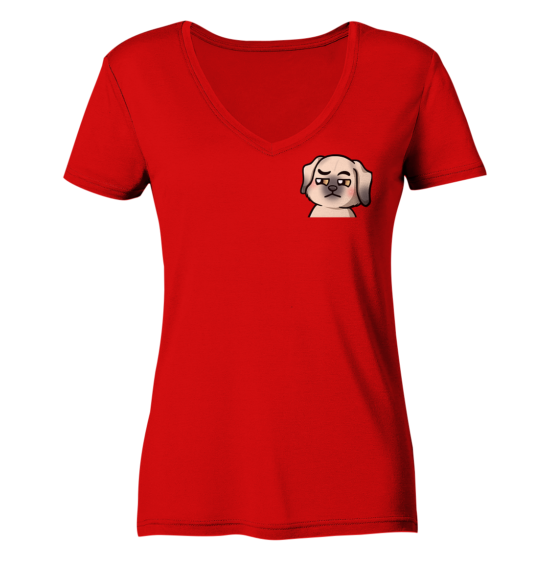 Steffsii Design1 - Ladies V-Neck Shirt