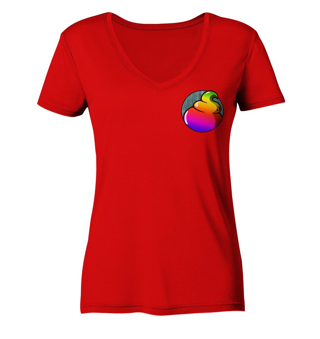 BlaBlubzZ Pride - Ladies V-Neck Shirt