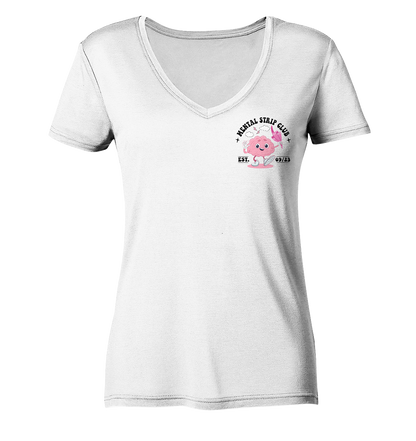 Alyna Mental Strip Club - Ladies V-Neck Shirt