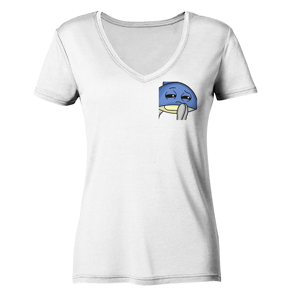 MonaLeesa HolgerHmm - Ladies V-Neck Shirt