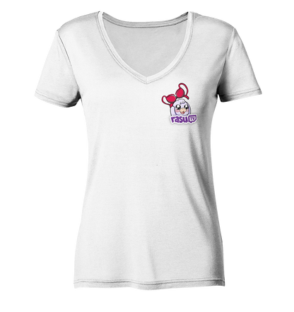 rasuTV BH - Ladies V-Neck Shirt