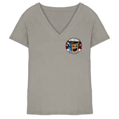 Hafentoast Logo - Ladies V-Neck Shirt