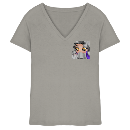 x_Kookie_Moon_x Buh - Ladies V-Neck Shirt