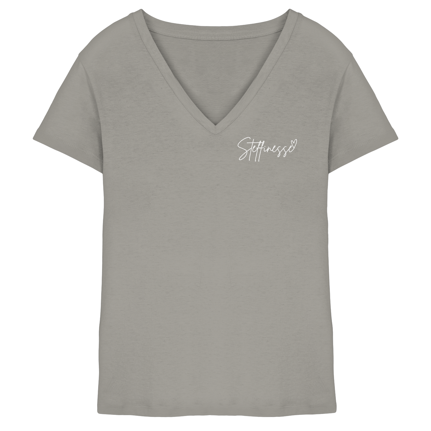 Steffinesse Logo - Ladies V-Neck Shirt