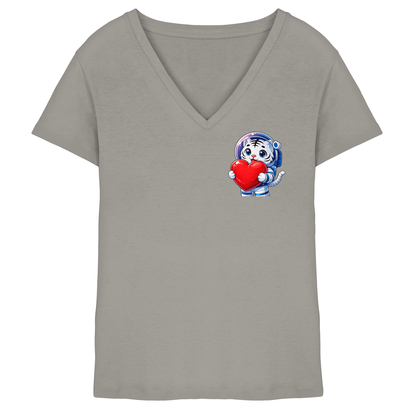 MaxxelVerse Heart - Ladies V-Neck Shirt