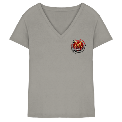 Majin Dhalucard League Logo  - Ladies V-Neck Shirt
