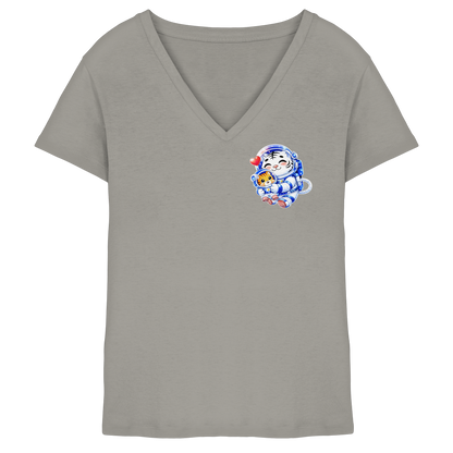 MaxxelVerse Hug - Ladies V-Neck Shirt