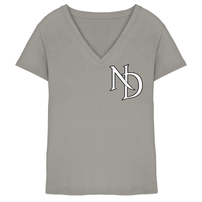 niko_deadmanx Logo - Ladies V-Neck Shirt