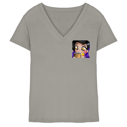 x_Kookie_Moon_x Noted - Ladies V-Neck Shirt