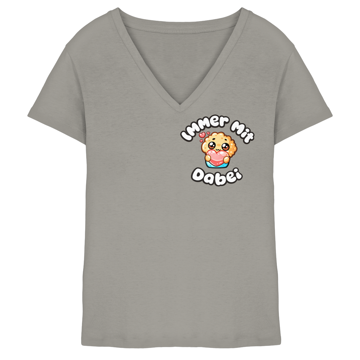 TaaastyMuffin Nom - Ladies V-Neck Shirt