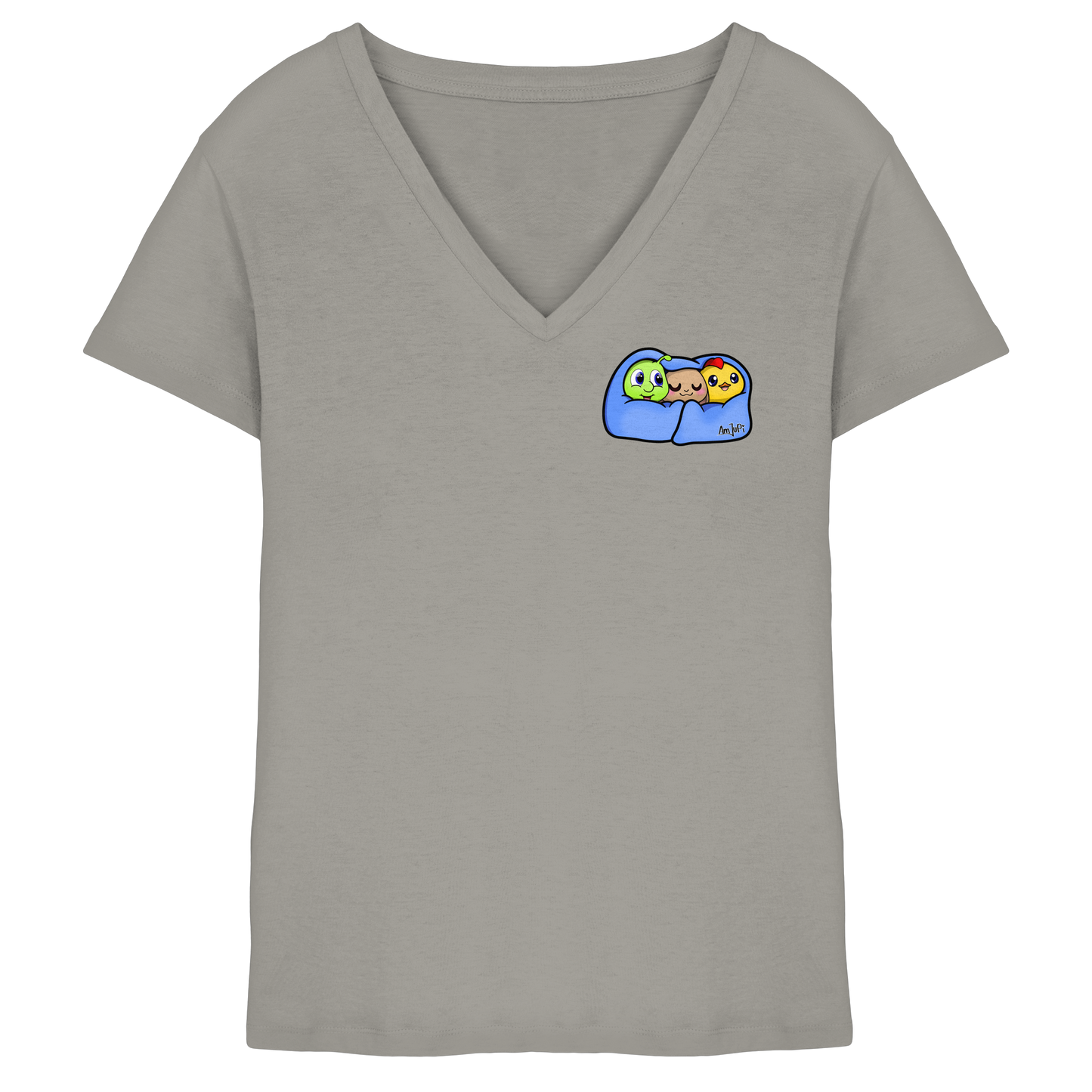 Raupi Amjupi - Ladies V-Neck Shirt