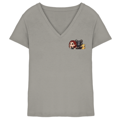 KoRngirL81 Huntress - Ladies V-Neck Shirt
