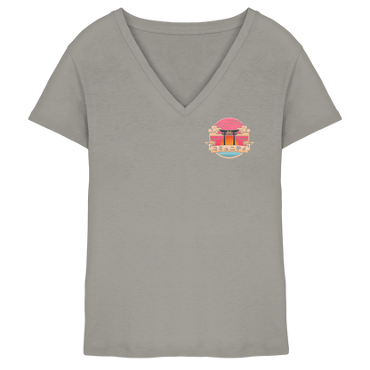 Majin Dhalucard Community Clean - Ladies V-Neck Shirt